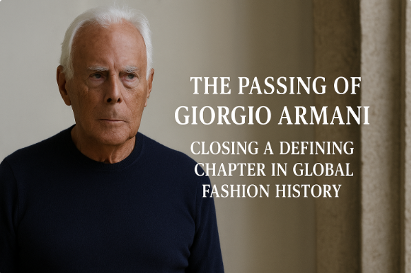 The Passing of Giorgio Armani: Closing a Defining Chapter in Global Fashion History